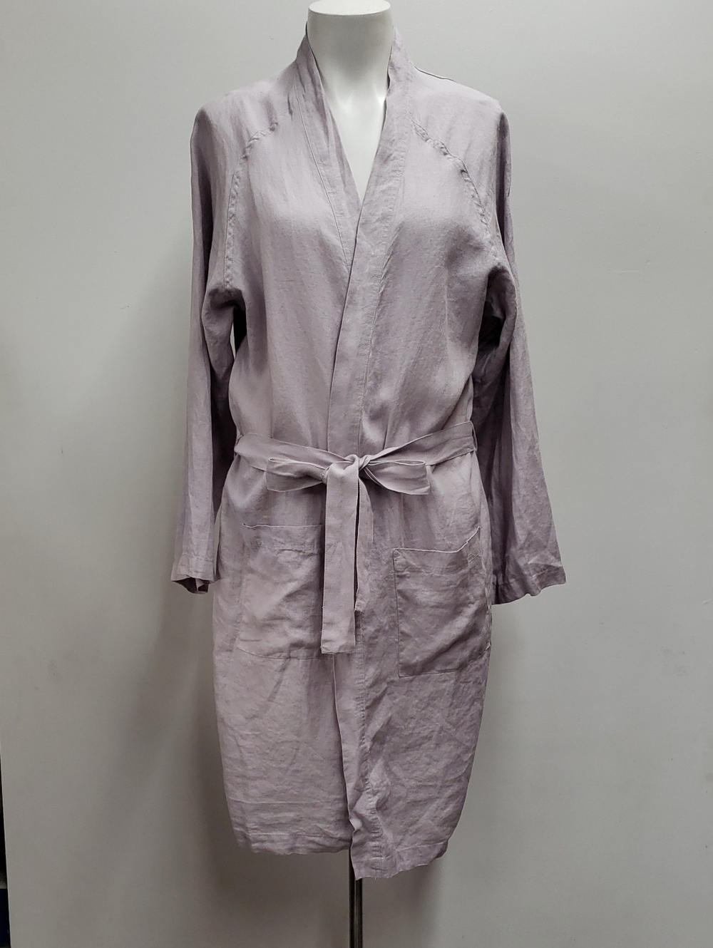 Threads Bed Threads Linen Robe Women's One Size Lavender
